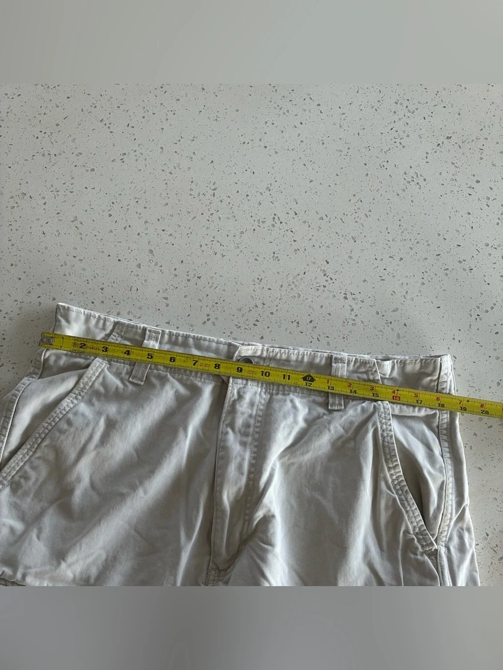 000 - VINTAGE 00s LEVIS STRAUS Y2K CARGO CARPENTER SIZE 36 SHORTS